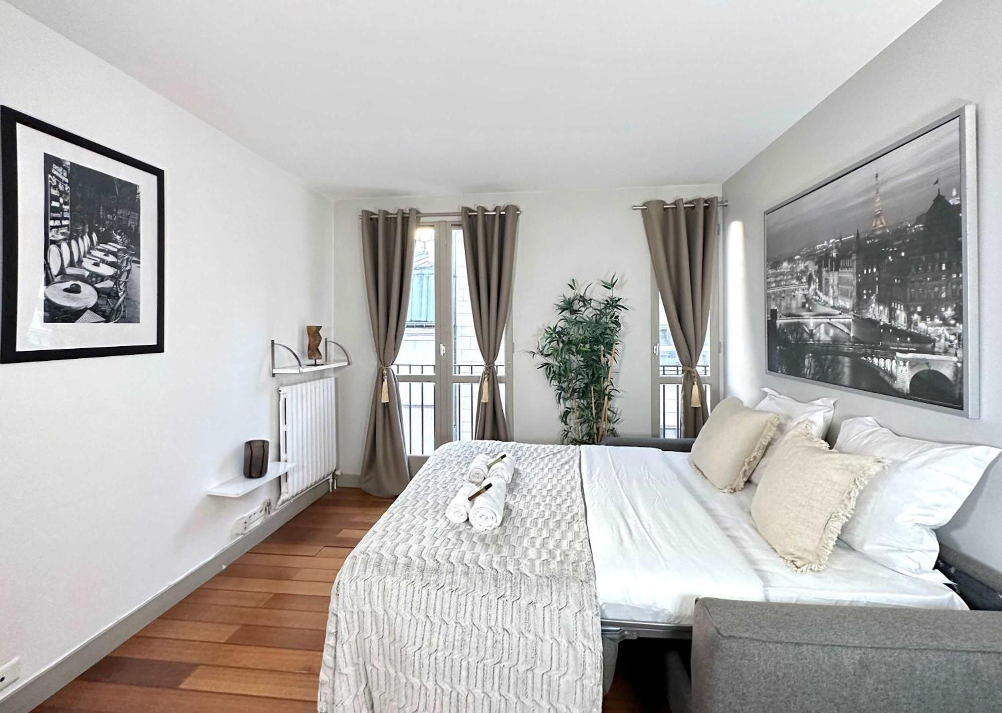 Beautiful Calm Studio In Le Marais ปารีส ภายนอก รูปภาพ